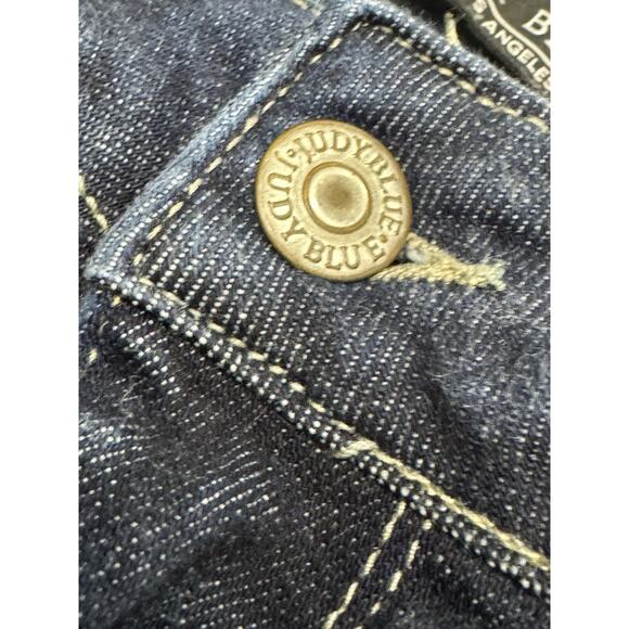 Judy Blue Los Angeles Womens Relaxed Fit Dark Wash Denim Jeans Size 22W - Picture 2 of 7